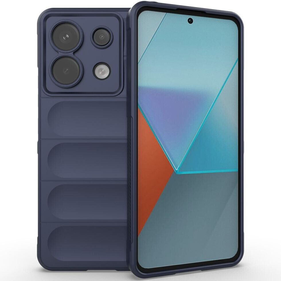 Накладка Cosmic magic shield для Xiaomi Note 13 Pro 5G / Poco X6 (Blue)-0